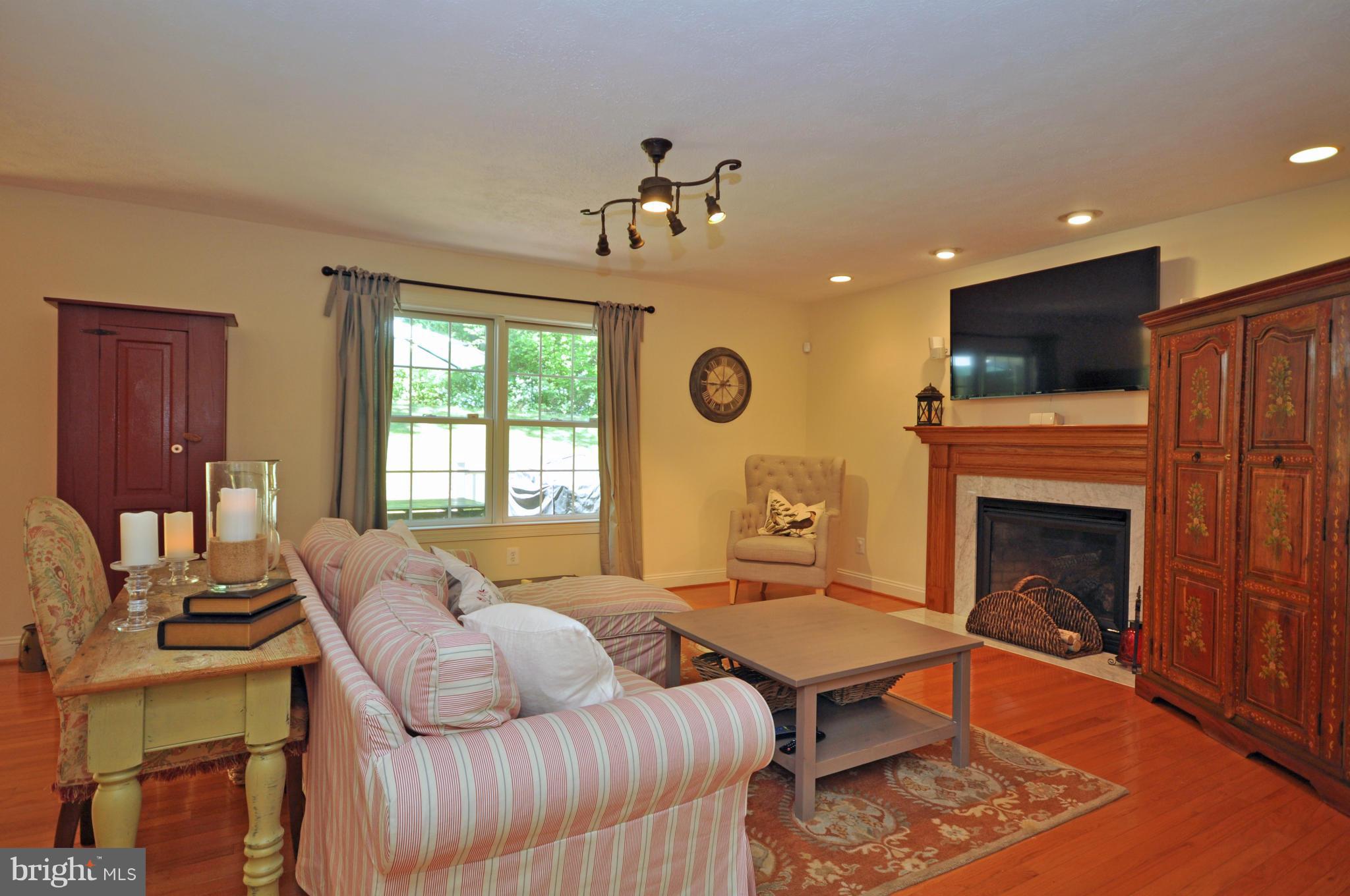 19300 Falls Road Hampstead, MD 21074 - Photo 14 of 30 Family Room with Gas Fireplace