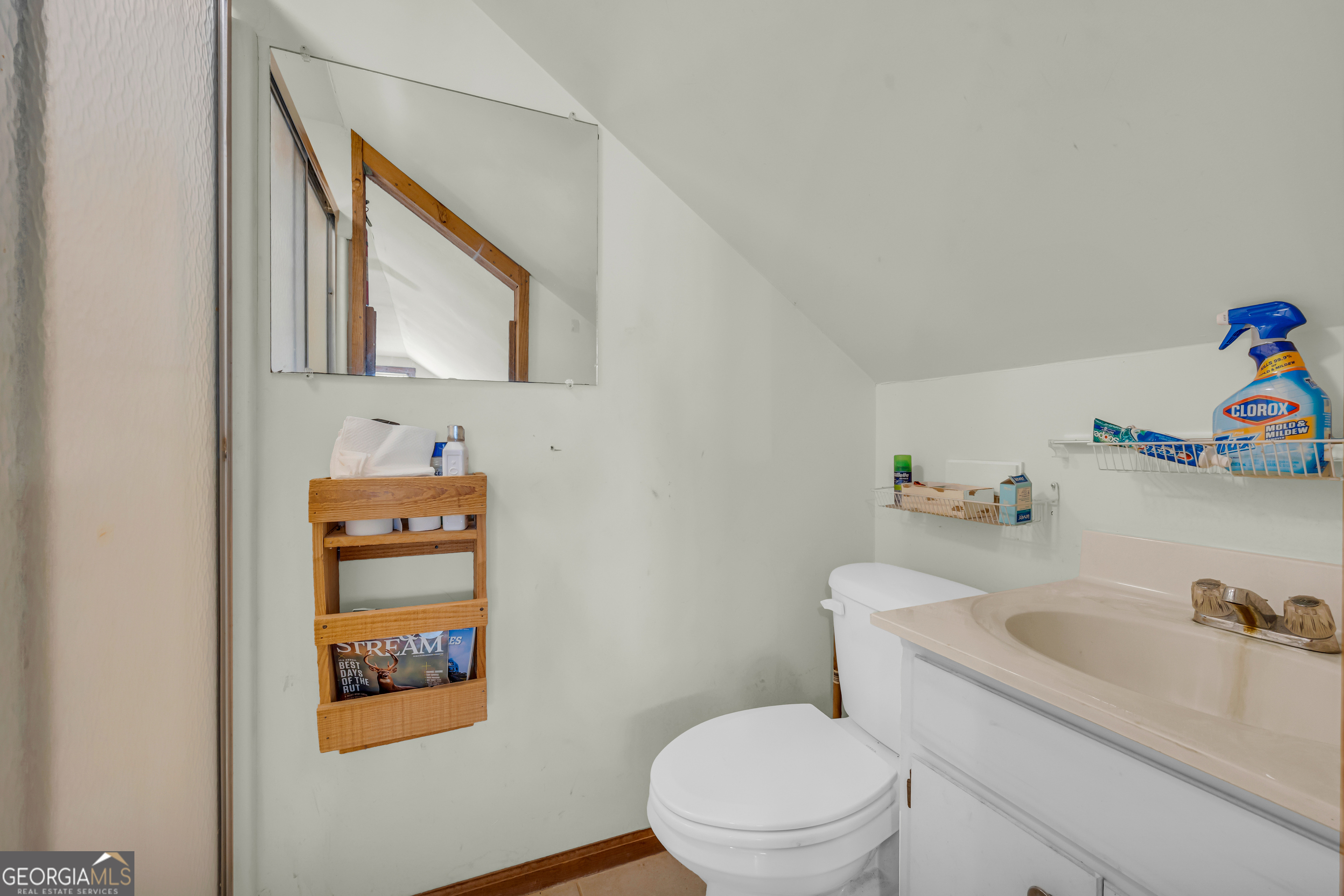 23824 Highway 22 Sparta, GA 31087 - Photo 47 of 94 a bathroom with a toilet sink and mirror