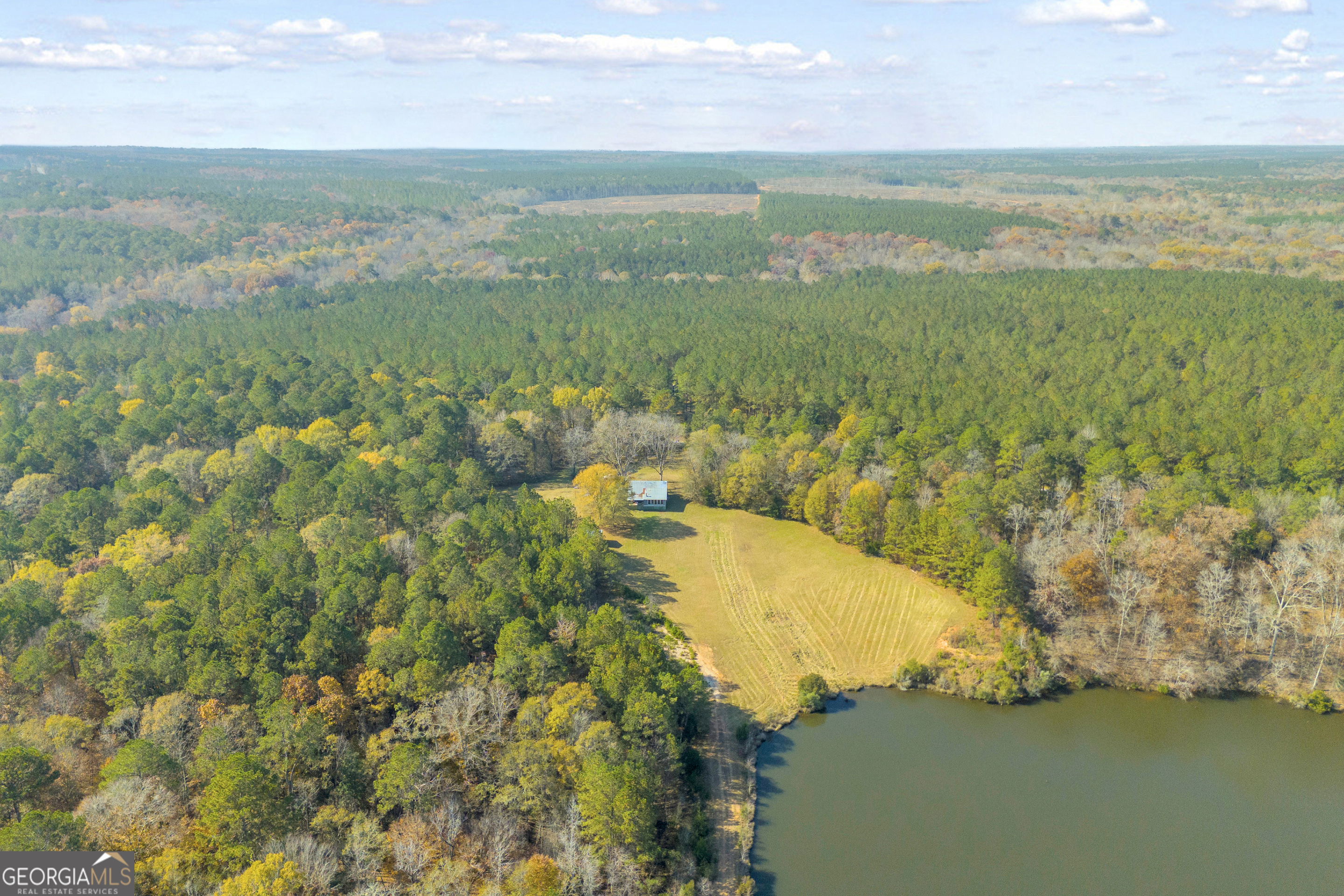 23824 Highway 22 Sparta, GA 31087 - Photo 59 of 94 a view of a lake with a yard