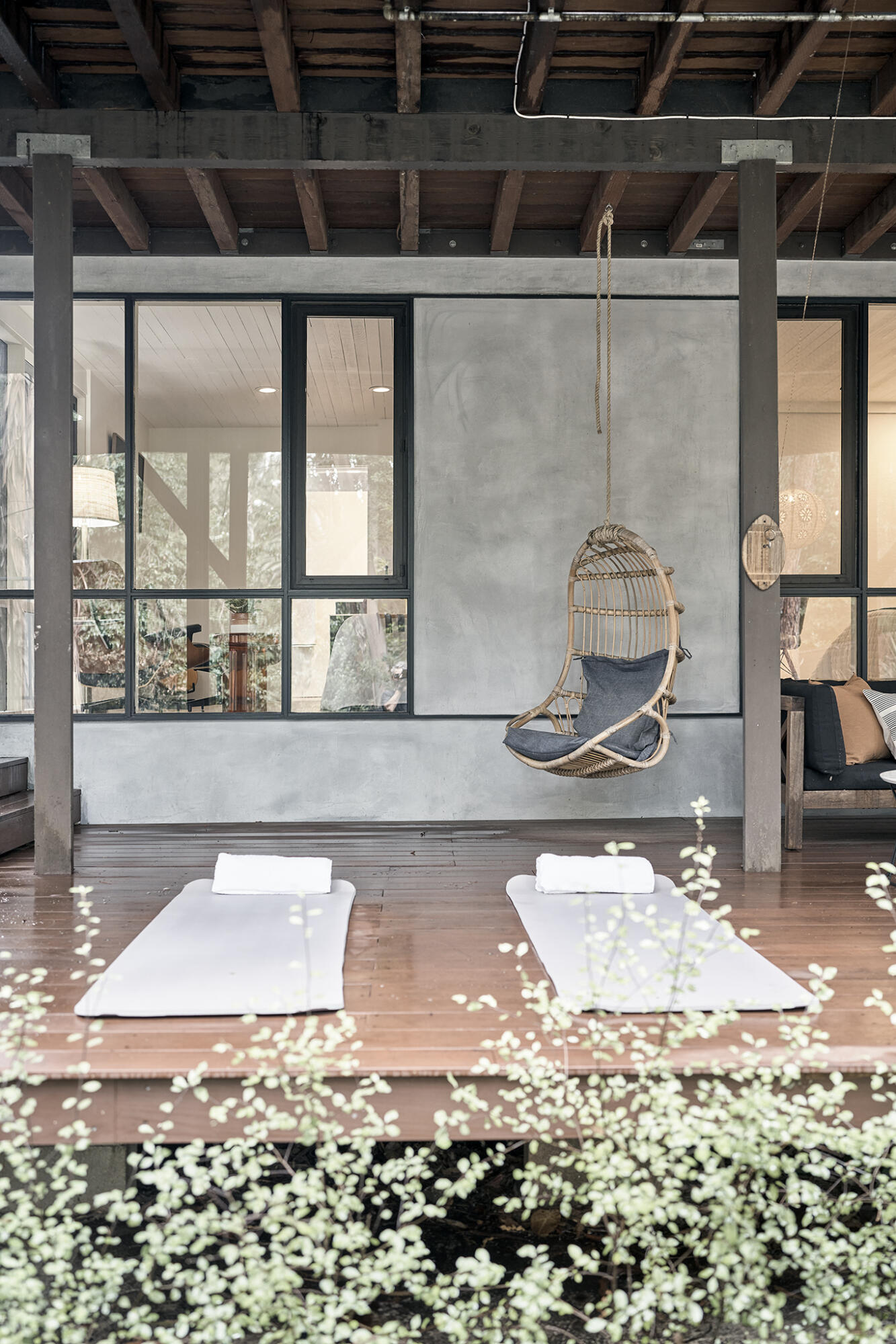 180 Hermosillo Road Montecito, CA 93108 - Photo 25 of 56 a view of a room with wooden floor