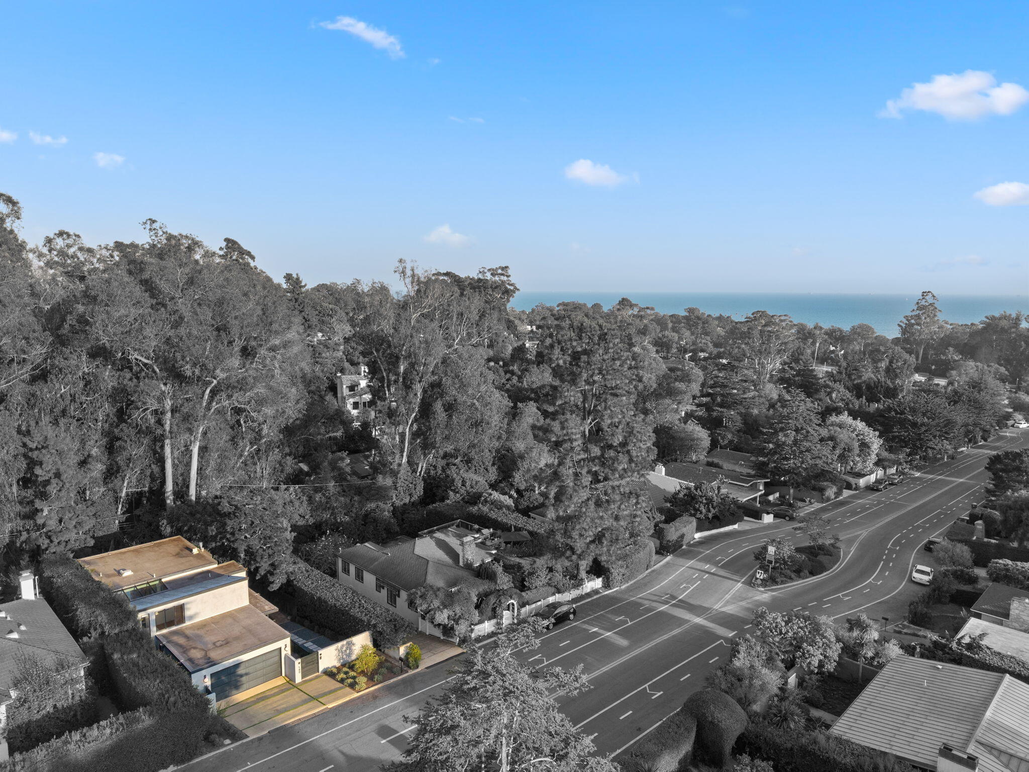 180 Hermosillo Road Montecito, CA 93108 - Photo 54 of 56 an aerial view of multiple house