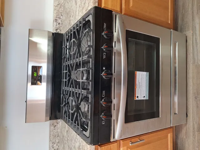 a view of a door and an outdoor space