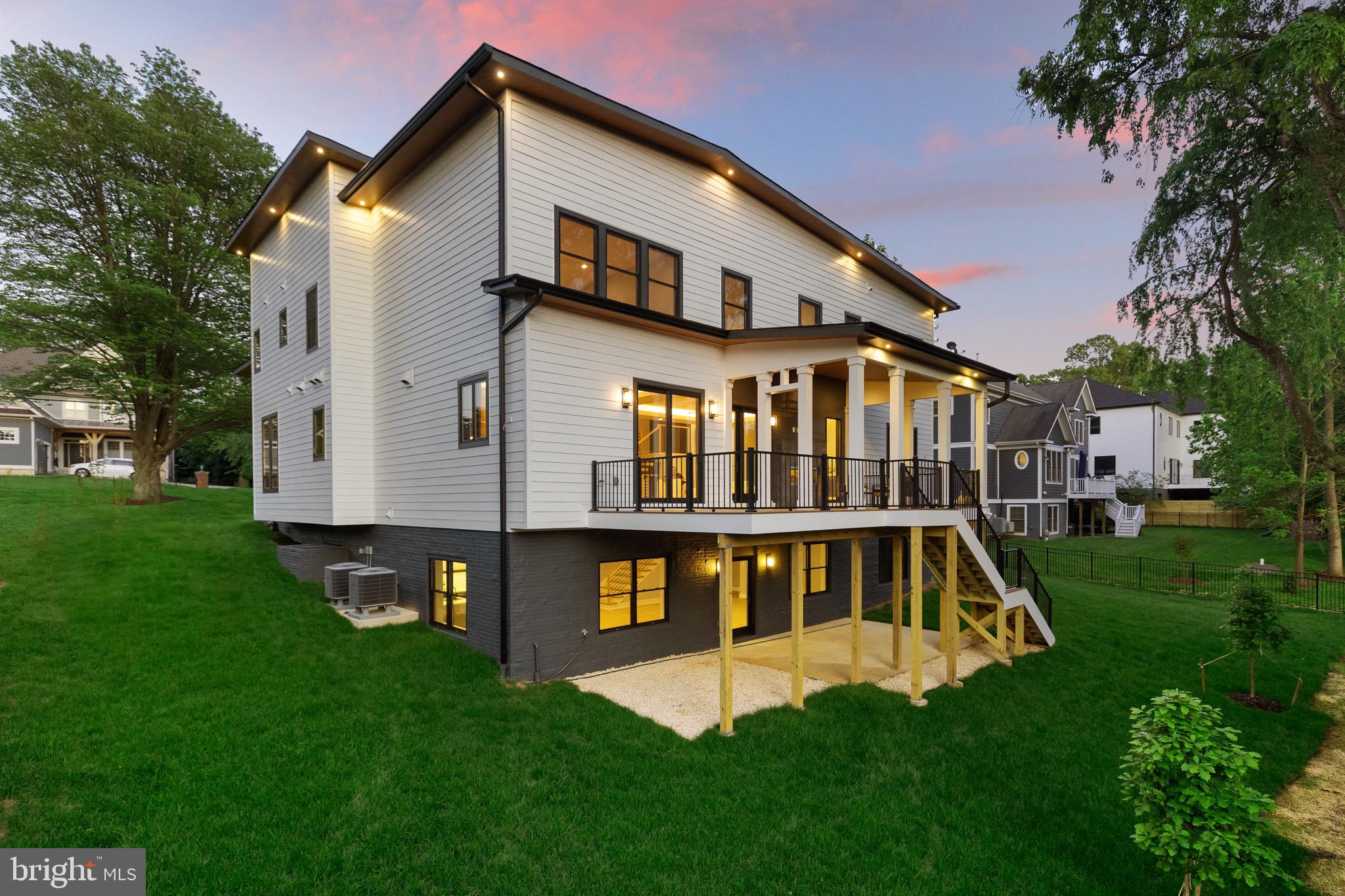 1052 Balls Hill Road McLean, VA 22101 - Photo 33 of 41 a view of an house with backyard and garden