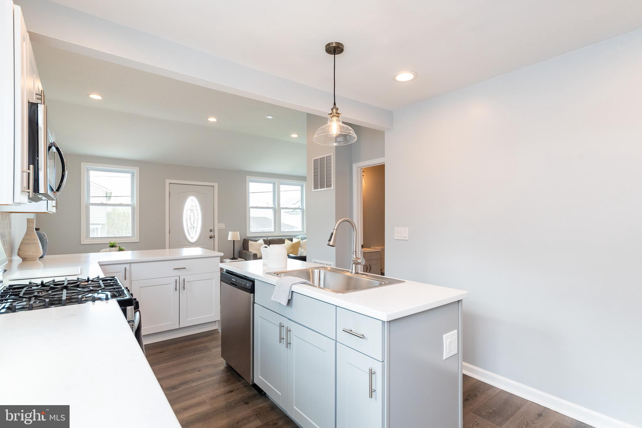 800 Rosedale Avenue Rosedale, MD 21237 - Photo 17 of 44 Open Kitchen to LR/Dining Areas