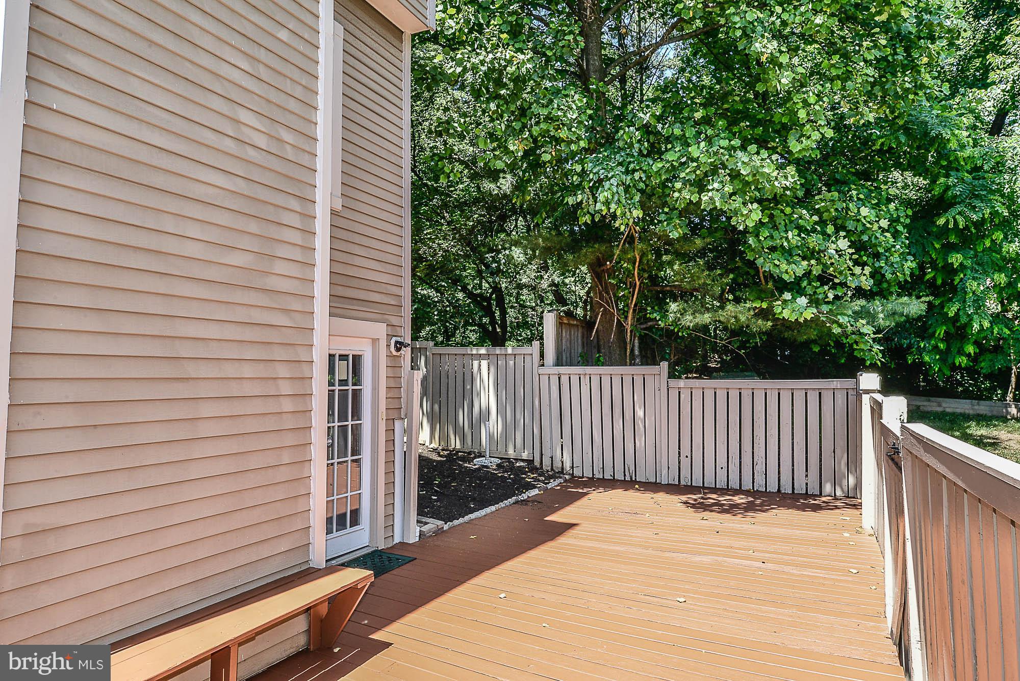 2488 Ridgehampton Court Reston, VA 20191 - Photo 28 of 30 Huge Private Deck with Fence
