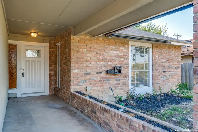 a view of outdoor space with balcony
