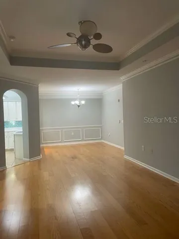 a view of empty room