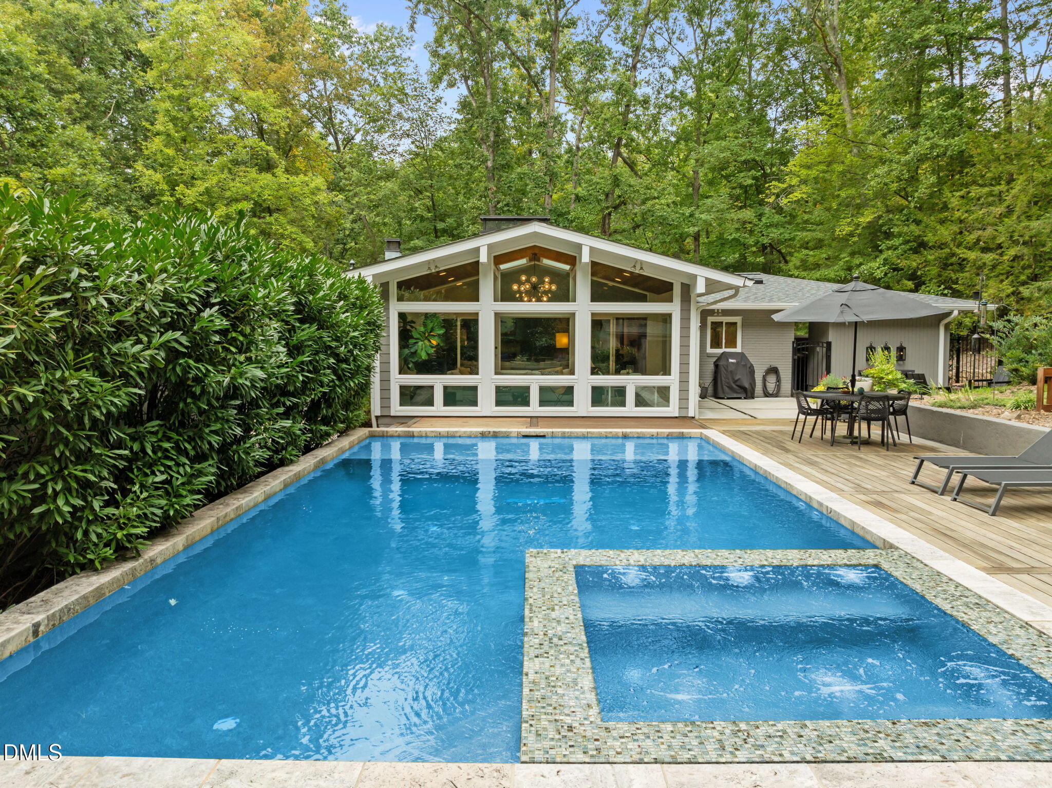 1812 Rolling Road Chapel Hill, NC 27514 - Photo 3 of 72 a view of a house with swimming pool