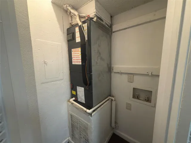 a view of storage and utility room