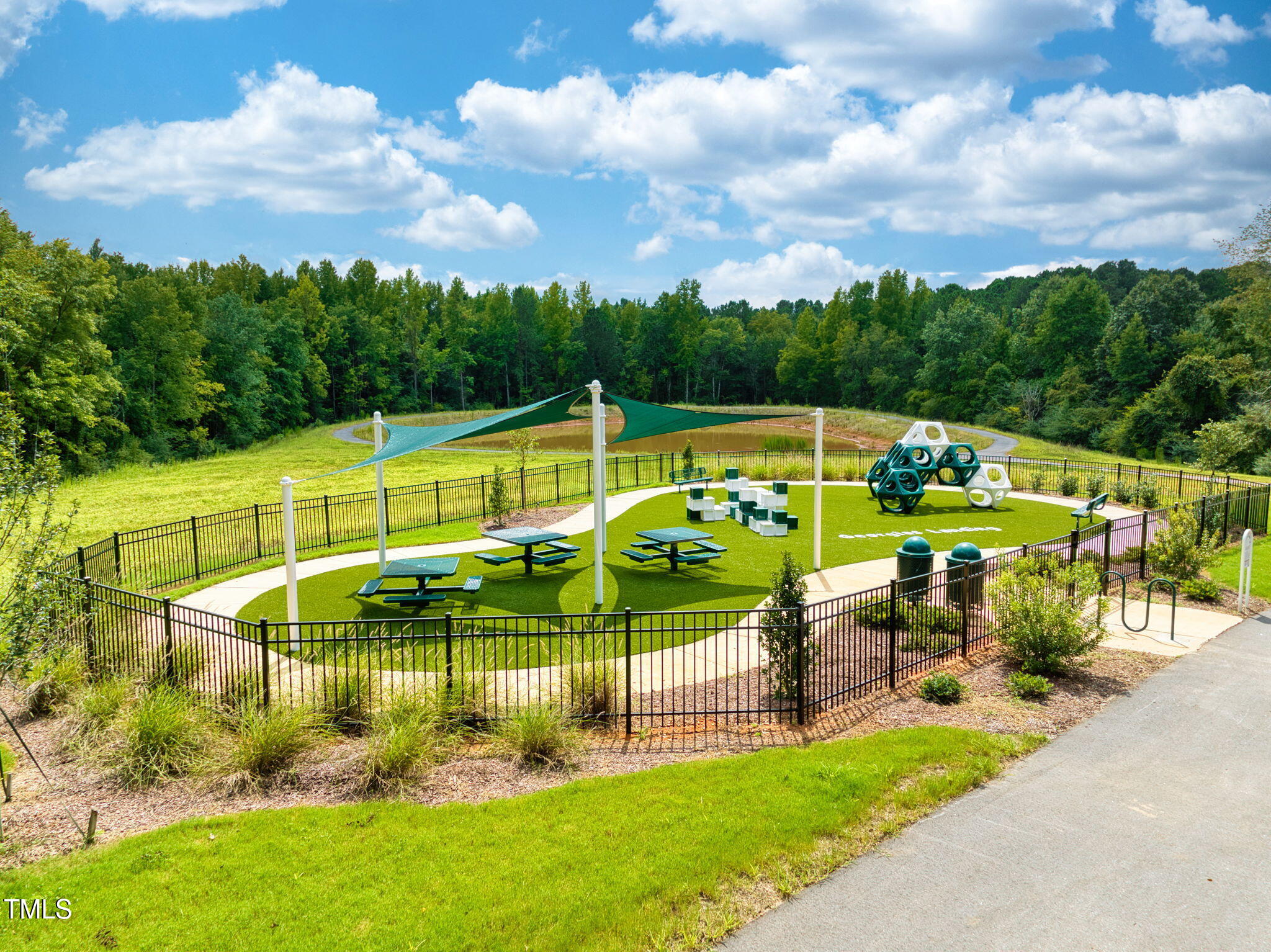 347 Augusta Pond Way, Unit 177 Raleigh, NC 27603 - Photo 44 of 47 Pocket Park with Picnic Area 2 - Georgia