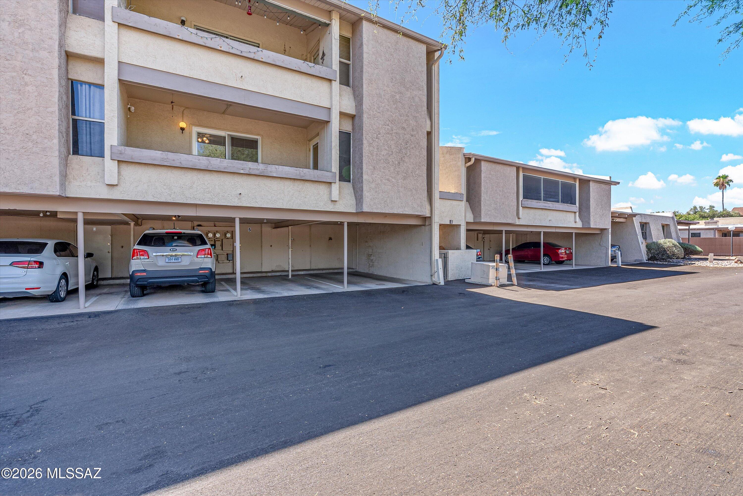 3750 North Country Club Road, Unit 5 Tucson, AZ 85716 - Photo 7 of 38 Carport 5 & Balcony above