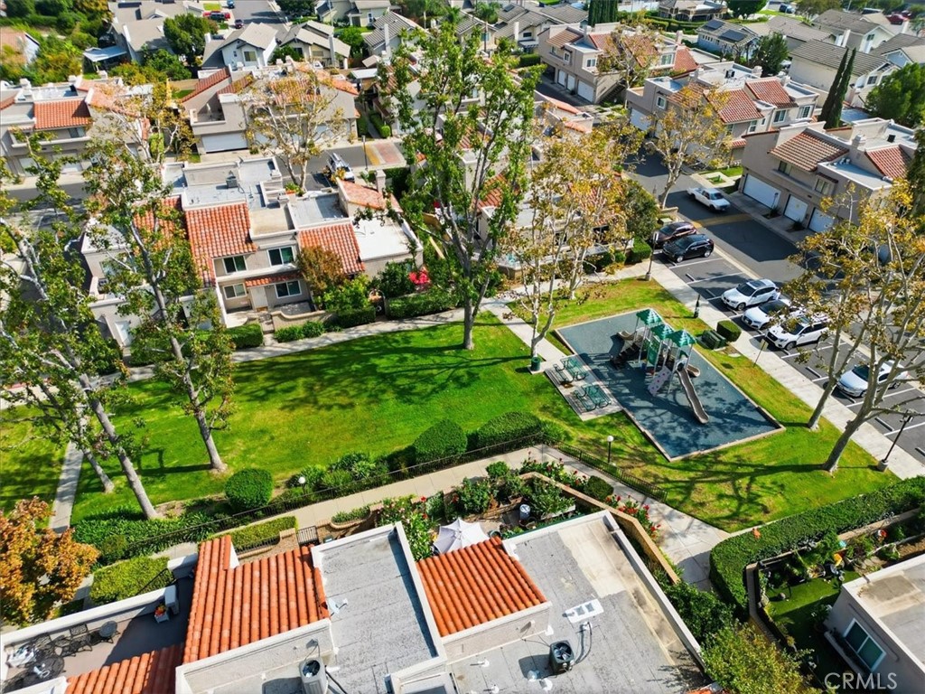 9743 La Jolla Drive, Unit D Rancho Cucamonga, CA 91701 - Photo 36 of 40 an aerial view of multiple house with yard
