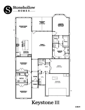 $539,370 | 2812 Dolomite Street, Sherman, TX 75092