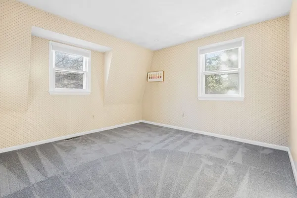 a view of empty room
