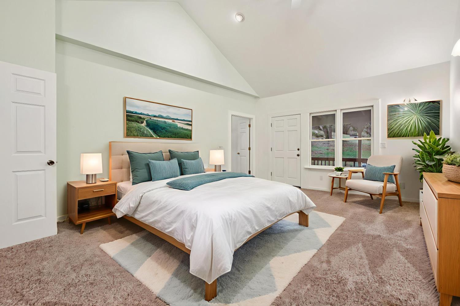 7650 Buzzards Gulch Road Somerset, CA 95684 - Photo 26 of 39 a bedroom with a large bed and a window