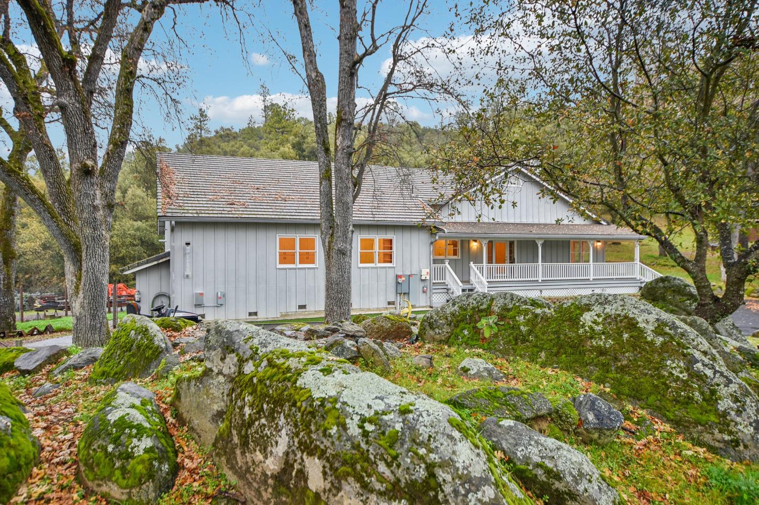 7650 Buzzards Gulch Road Somerset, CA 95684 - Photo 38 of 39 a front view of a house with a yard