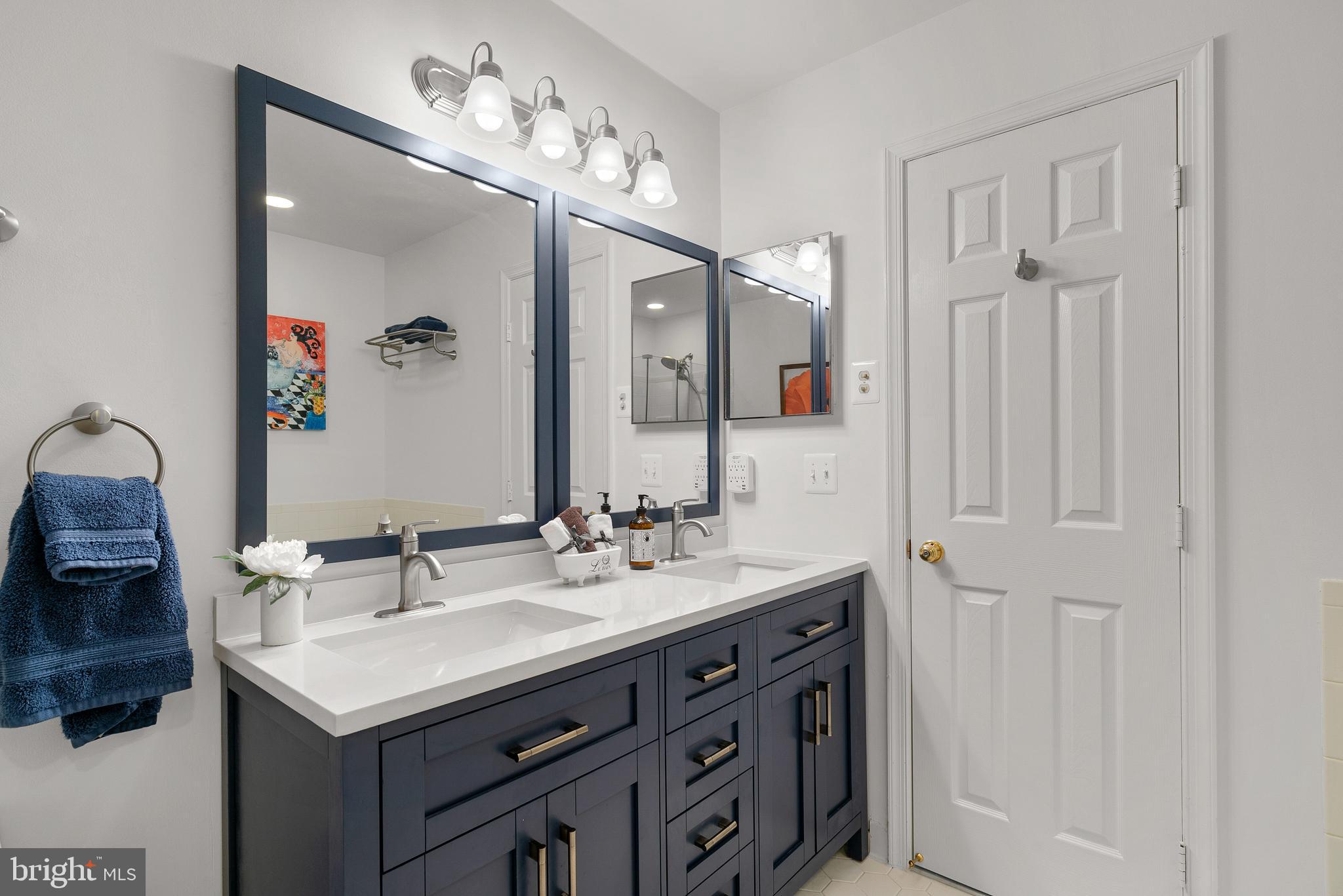 11713 Great Owl Circle Reston, VA 20194 - Photo 24 of 43 WOW New Dual Sink Quartz Vanity, New Fixtures