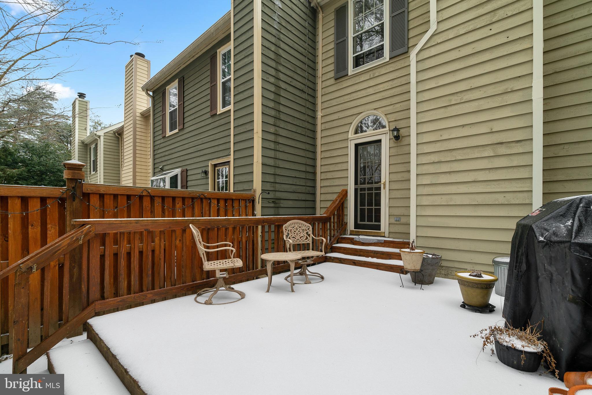 11713 Great Owl Circle Reston, VA 20194 - Photo 38 of 43 Wood Deck off Living Room