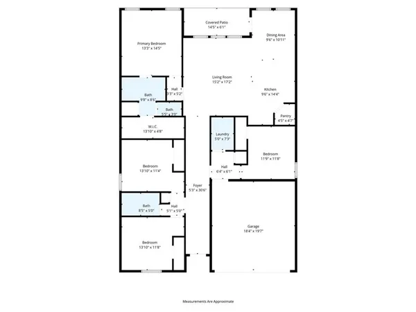 a picture of a floor plan