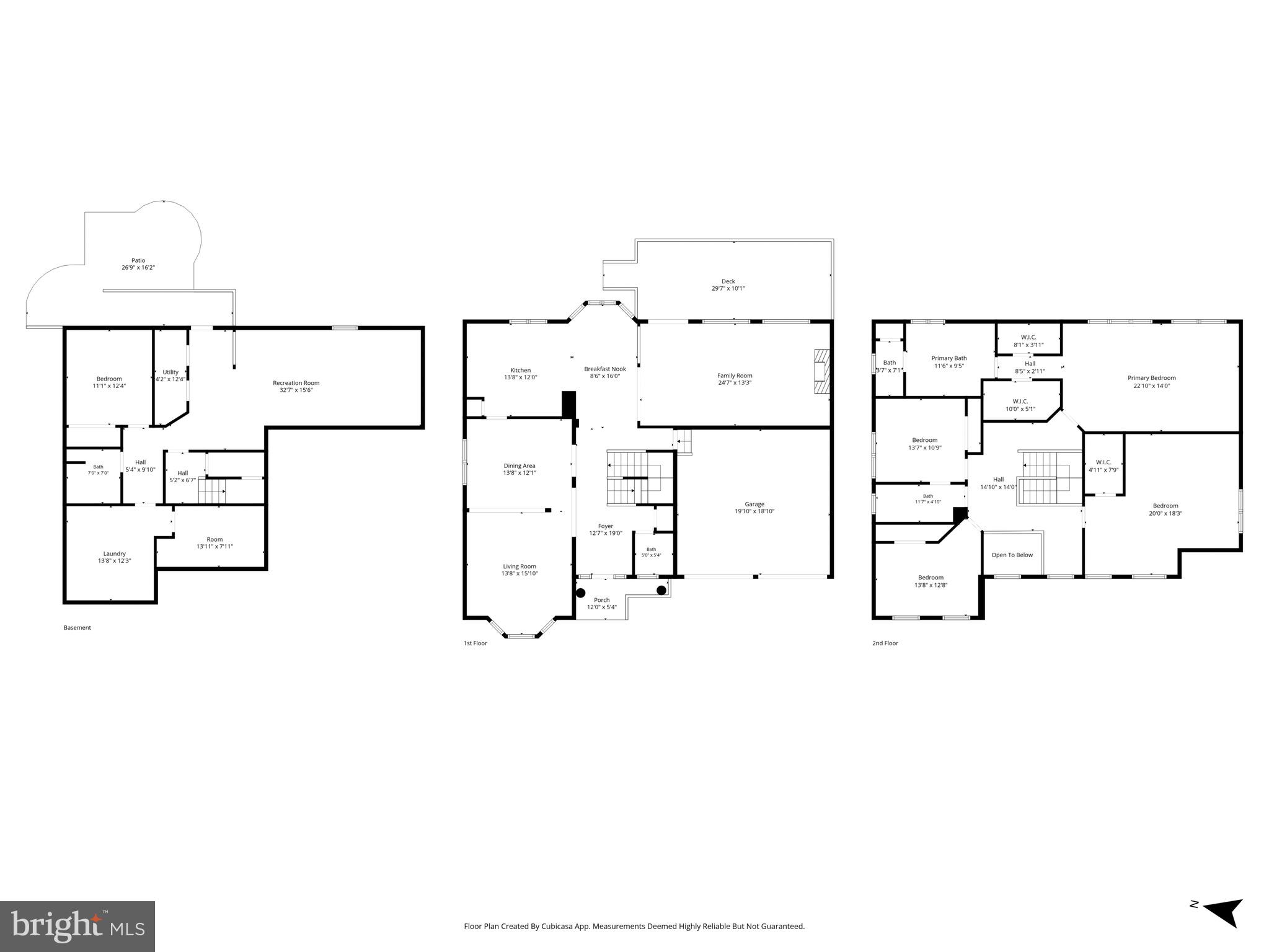 7705 Ridgepark Court Springfield, VA 22153 - Photo 78 of 78 Floor Plan
