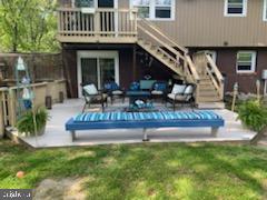 102 Worcester Road Stevensville, MD 21666 - Photo 20 of 38 View of the Deck, Fully Fenced rear yard