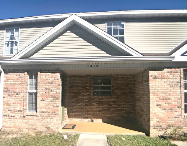 a view of front door