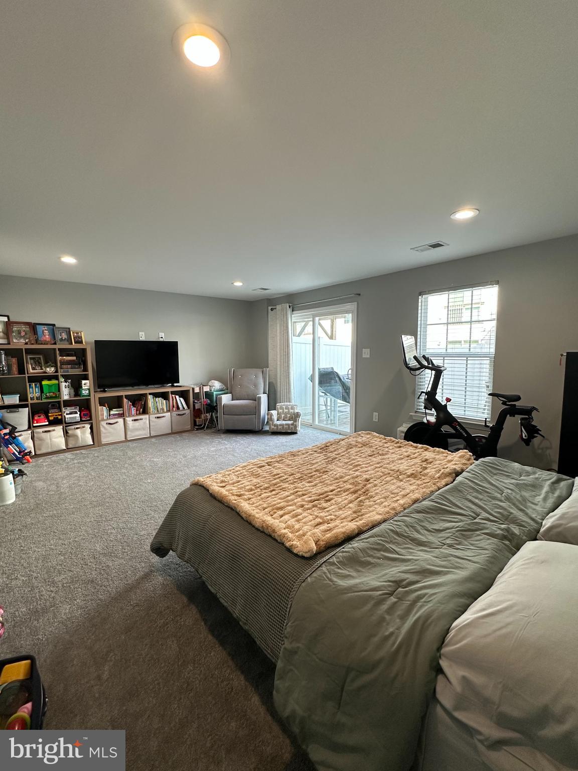 1043 Regency Place Sewell, NJ 08080 - Photo 21 of 24 a bed room with a bed and a television