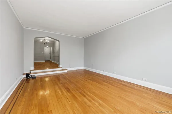 wooden floor in a room