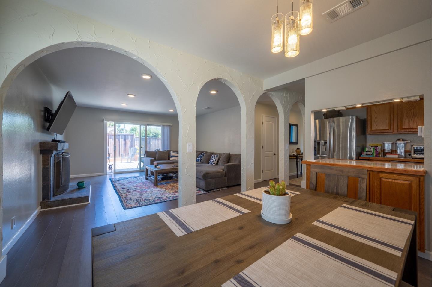 1059 View Way Pacifica, CA 94044 - Photo 10 of 20 a lobby with furniture and a chandelier