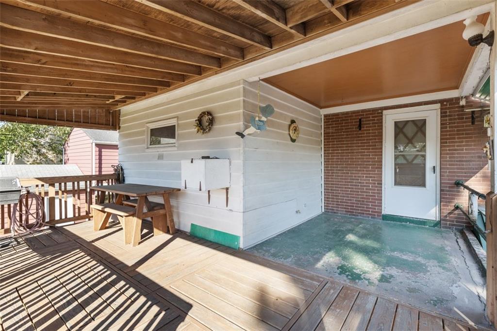 1645 Charlton Heights Road Coraopolis, PA 15108 - Photo 30 of 49 a view of a terrace with wooden floor