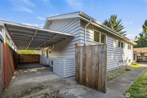 a view of a small house
