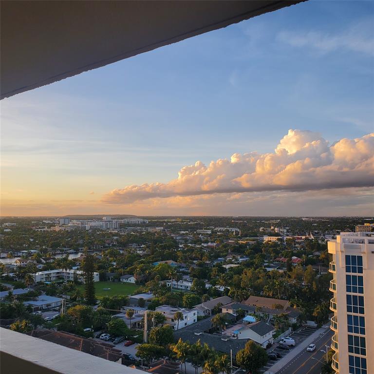 1000 South Ocean Boulevard, Unit PHF Pompano Beach, FL 33062 - Photo 3 of 8 a view of a city with sunset view