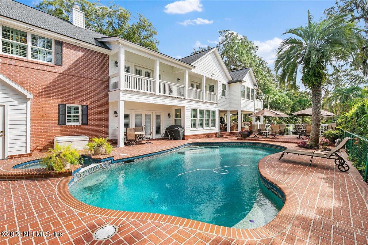 2640 River Road Jacksonville, FL 32207 - Photo 54 of 73 Pool & Rear of Home