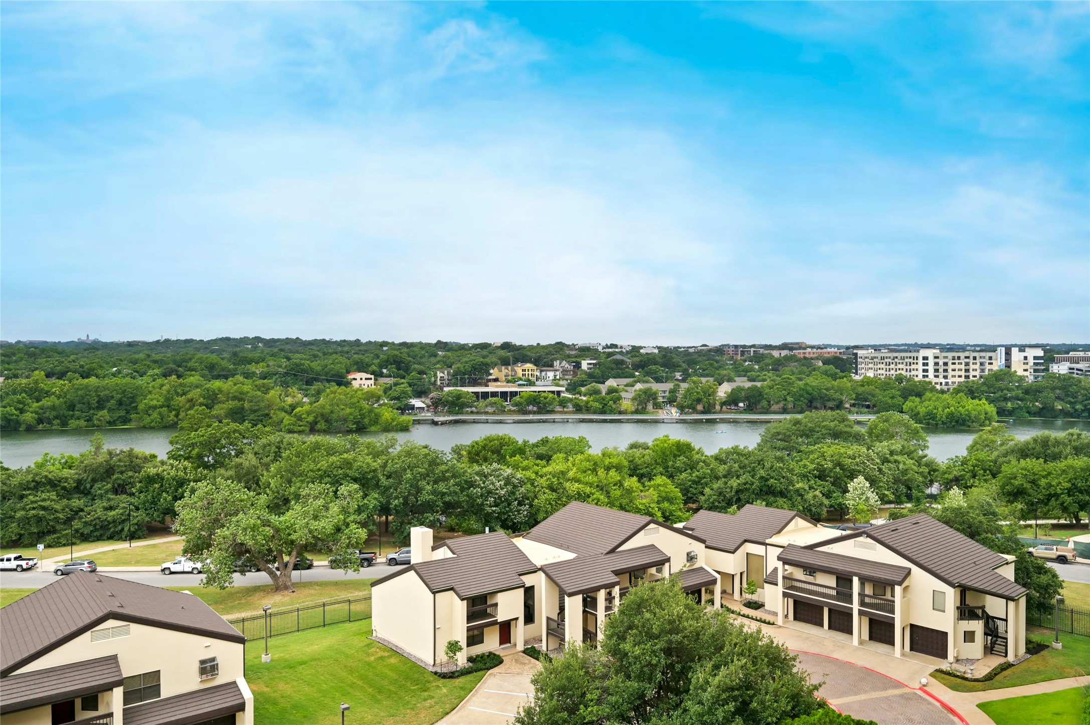 40 North Interstate Highway 35, Unit 8C1 Austin, TX 78701 - Photo 25 of 36 View from your private balcony, connecting you to the water, sky and rhythm of the city.