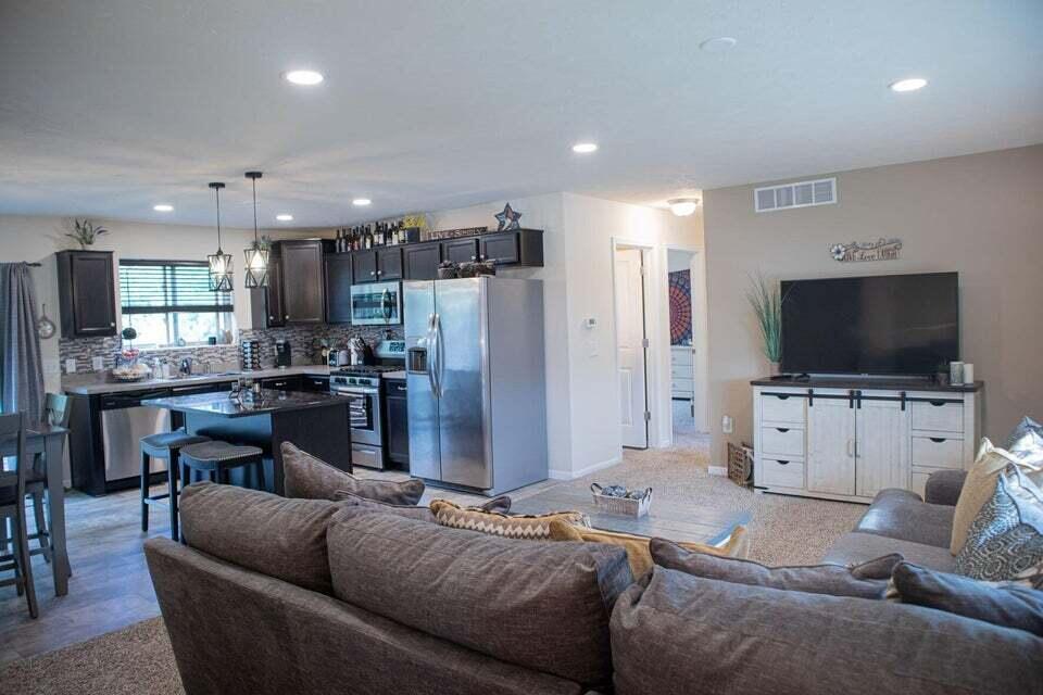 451 Tentree Street Sparta, MI 49345 - Photo 5 of 28 First Floor Living looking at Kitchen