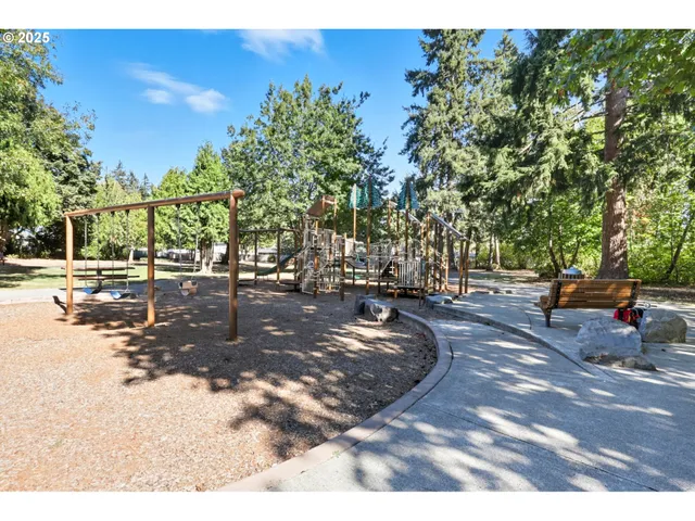 a view of outdoor space with garden view