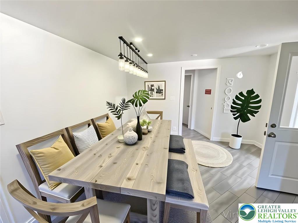 244 Learn Road Tannersville, PA 18372 - Photo 56 of 69 a view of a dining room with furniture