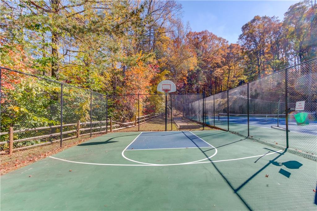 6137 Timberidge Drive Gainesville, GA 30506 - Photo 41 of 50 a view of a tennis court