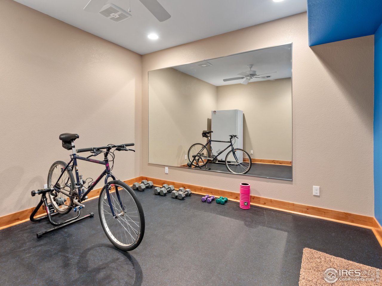 8193 Admiral Drive Windsor, CO 80528 - Photo 33 of 39 a view of a room with gym equipment