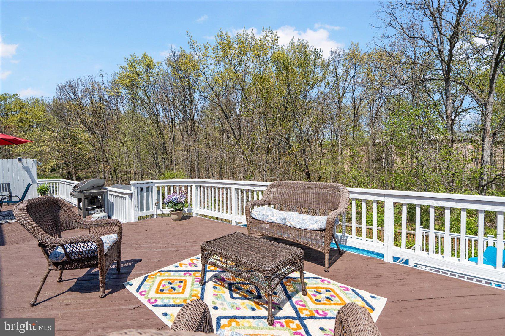 4328 Cottington Road Nottingham, MD 21236 - Photo 4 of 33 Oversized Deck with privacy