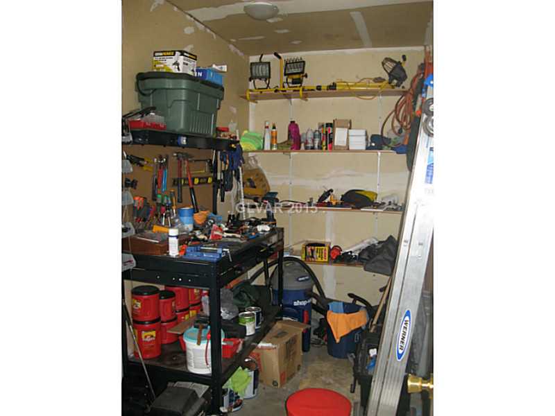 202 Bryce Court Henderson, NV 89002 - Photo 18 of 35 Property Photo. Storage room that is part of the converted garage.