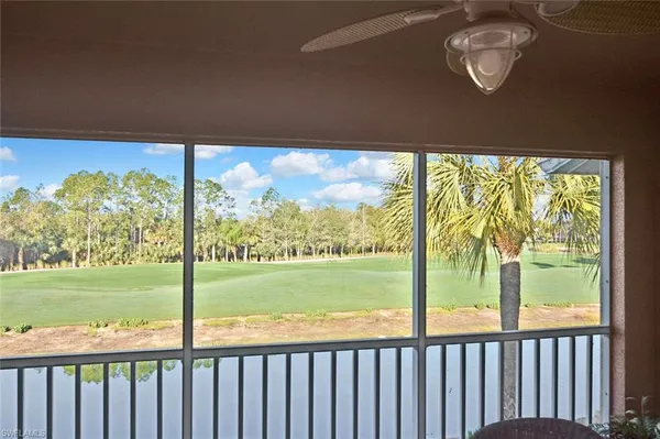 a view of a large window with an outdoor space
