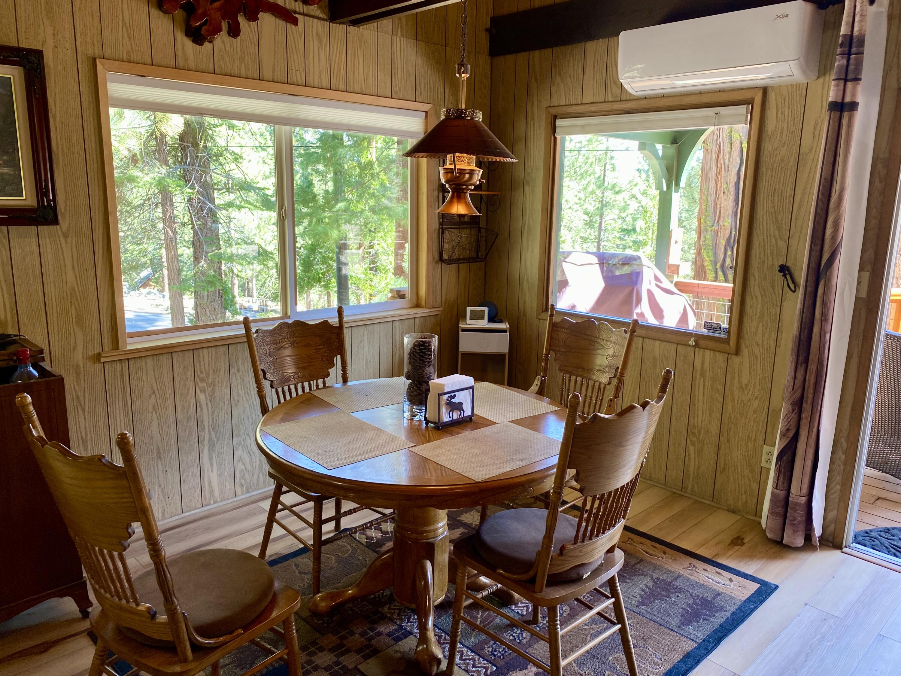 57603 Crest Drive Springville, CA 93265 - Photo 5 of 44 The dining area looks out onto the forest