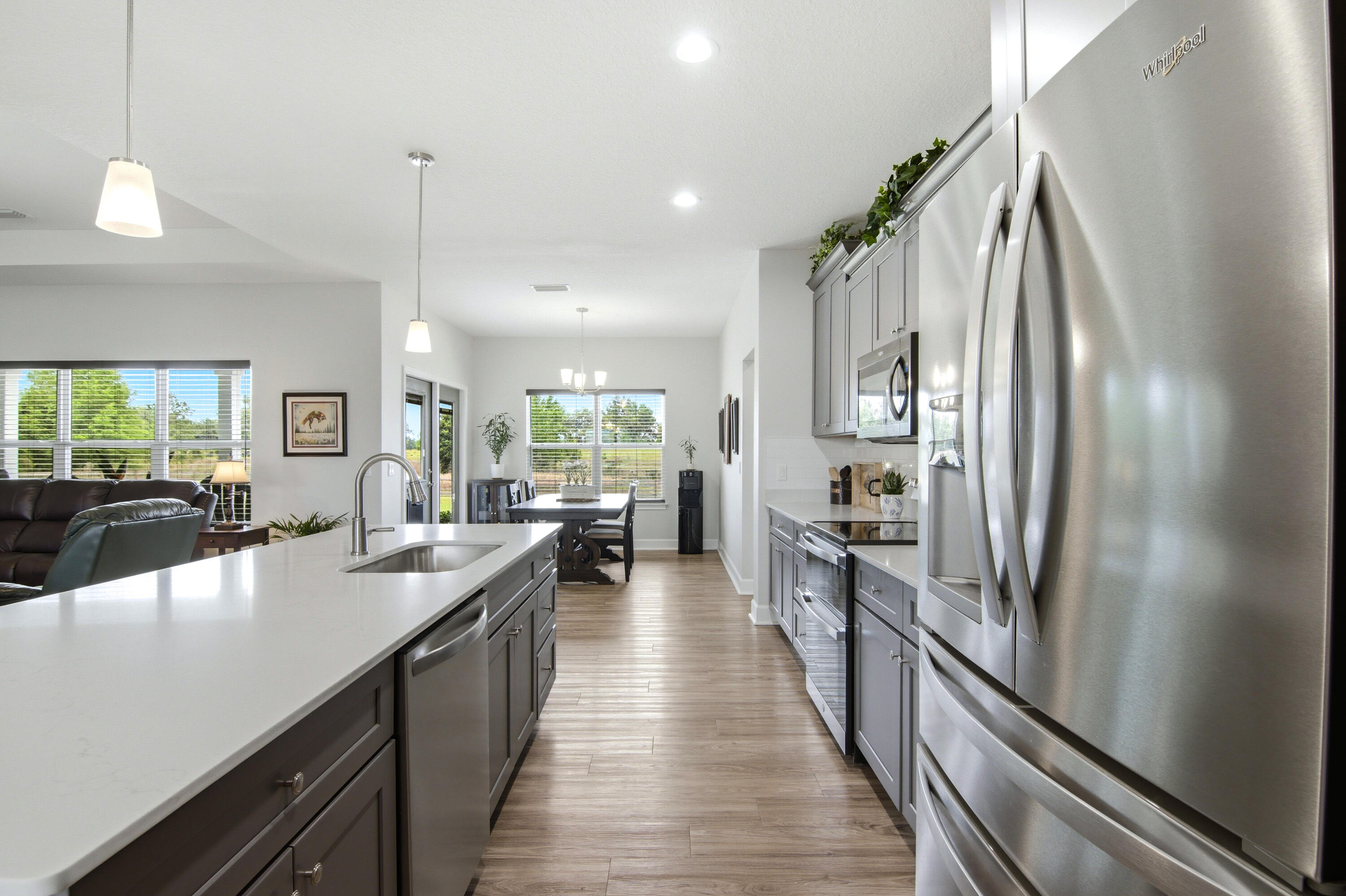 10172 98th Street, Unit 2 Live Oak, FL 32060 - Photo 19 of 37 a large kitchen with stainless steel appliances a lot of counter space