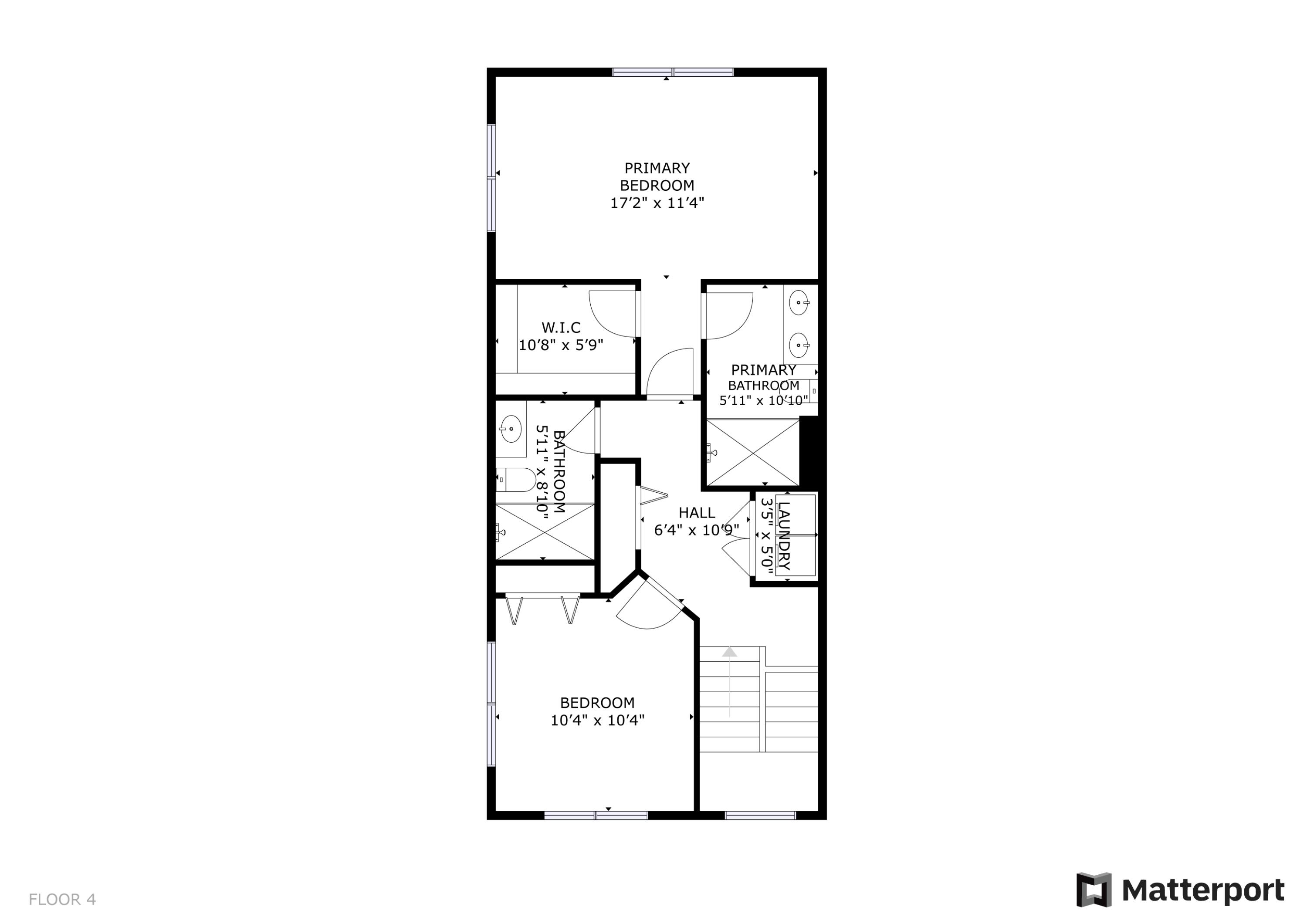 2725 Bristol Rdg Drive Ann Arbor, MI 48105 - Photo 32 of 33 Upper Level Floor Plan