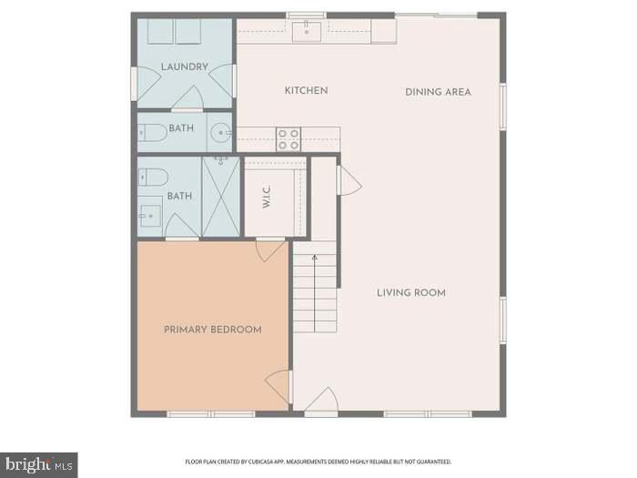 113 Main Street Secretary, MD 21664 - Photo 4 of 6 Floor plan of first floor