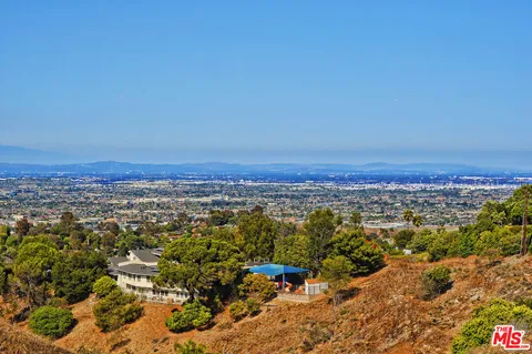a view of a city with ocean
