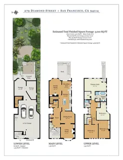 $3,495,000 | 279 Diamond Street, San Francisco, CA 94114