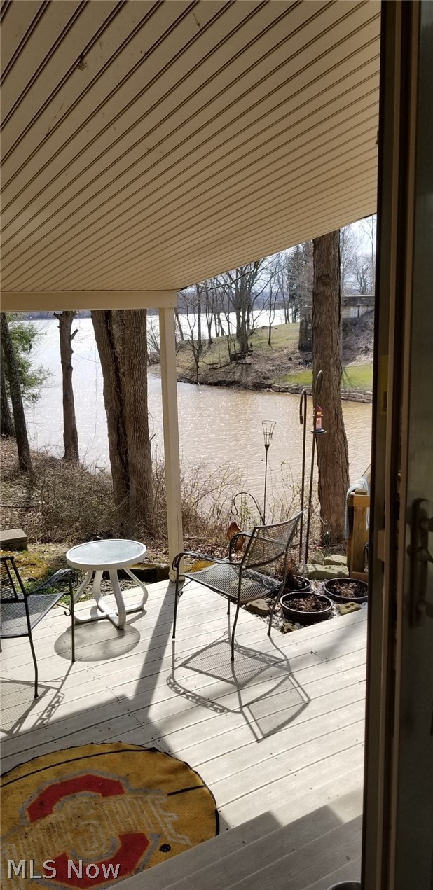 4274 Newbury Road Little Hocking, OH 45742 - Photo 24 of 35 View from side kitchen sliding door leading to the outdoor kitchen