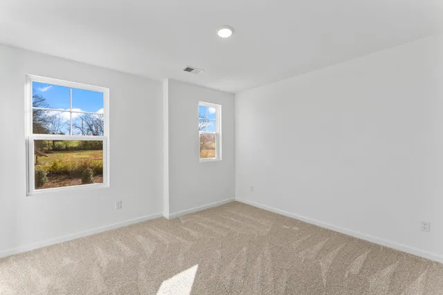 a view of a city and lake